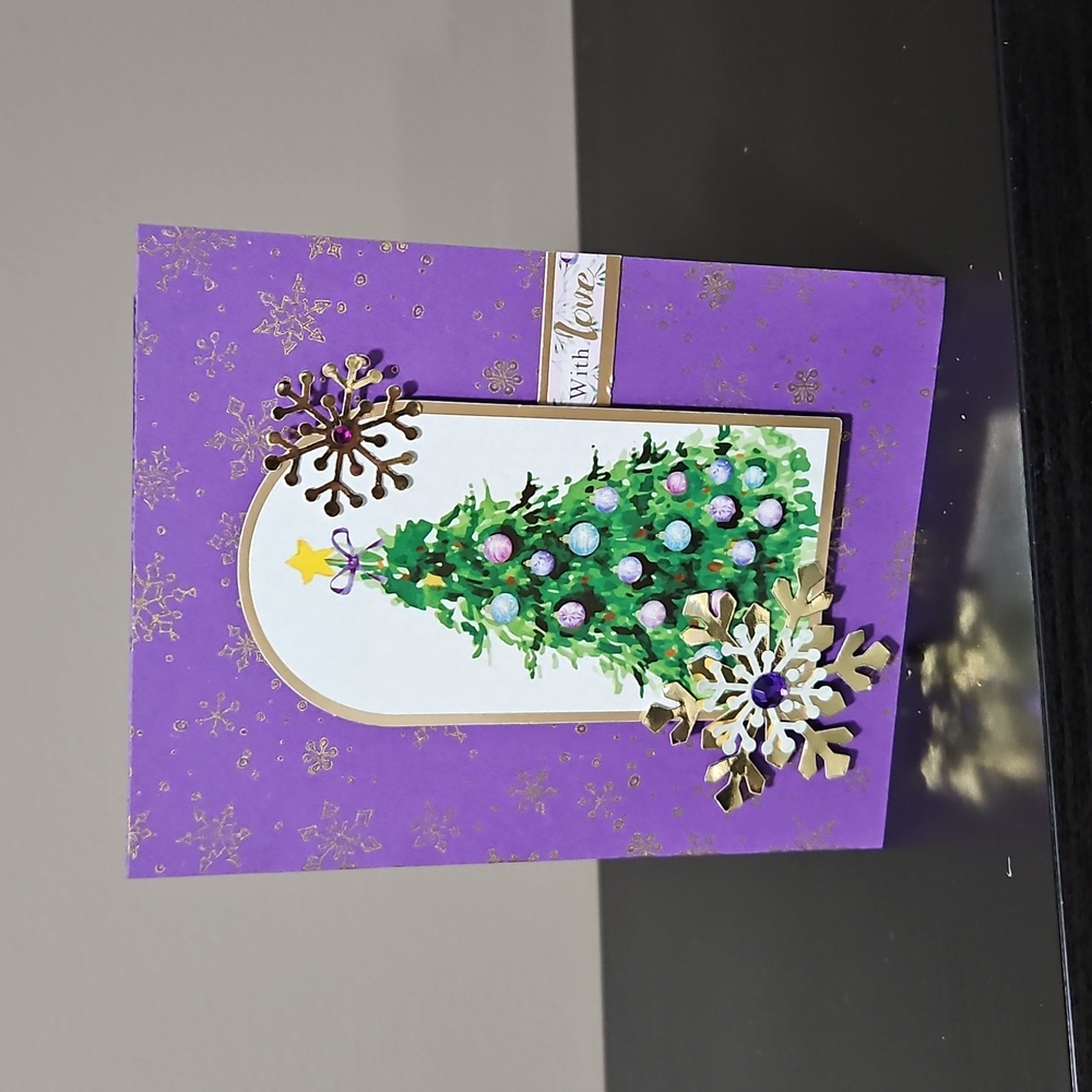 Handmade Christmas Card.
